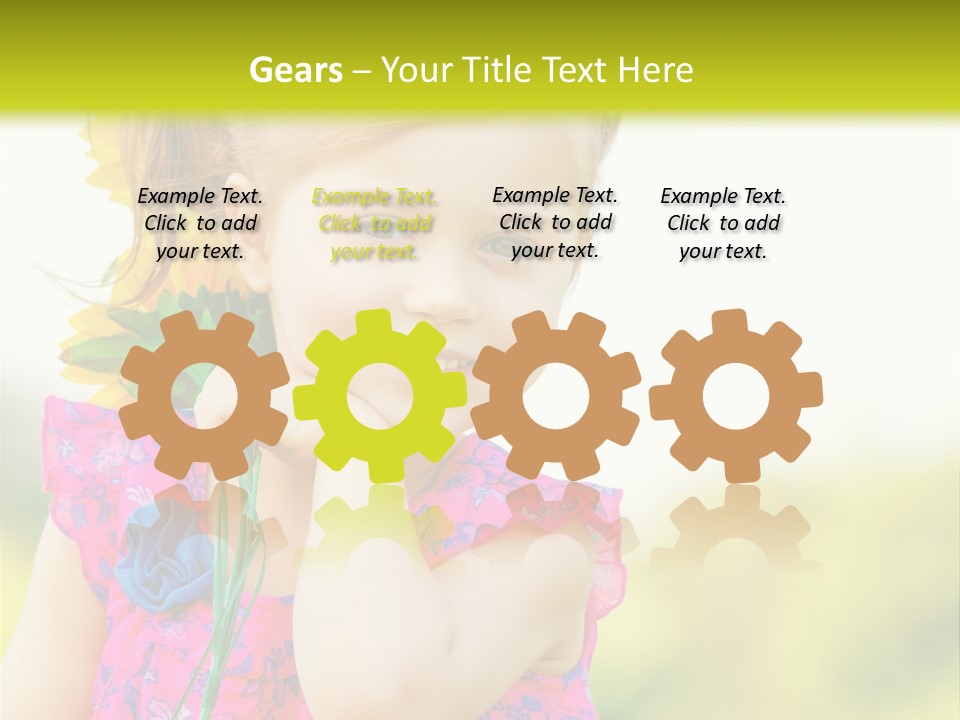 Outdoors Healthy Outdoor PowerPoint Template