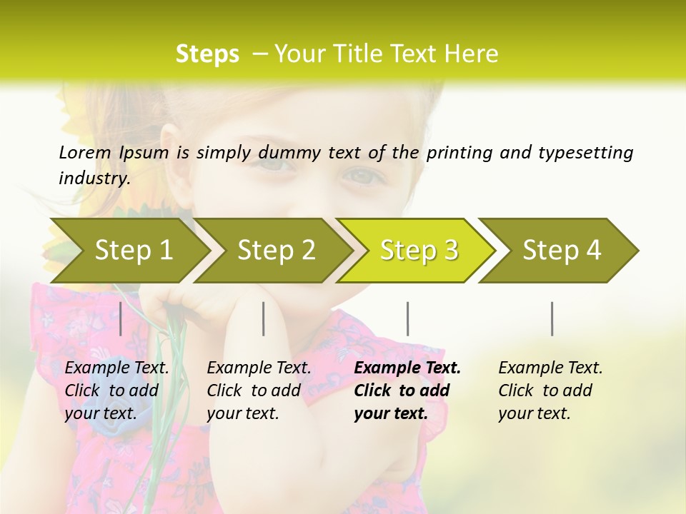 Outdoors Healthy Outdoor PowerPoint Template