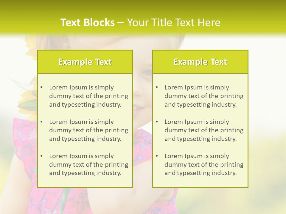 Outdoors Healthy Outdoor PowerPoint Template
