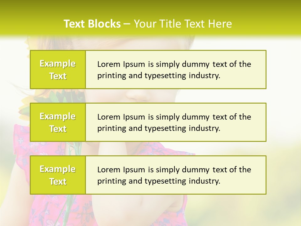 Outdoors Healthy Outdoor PowerPoint Template