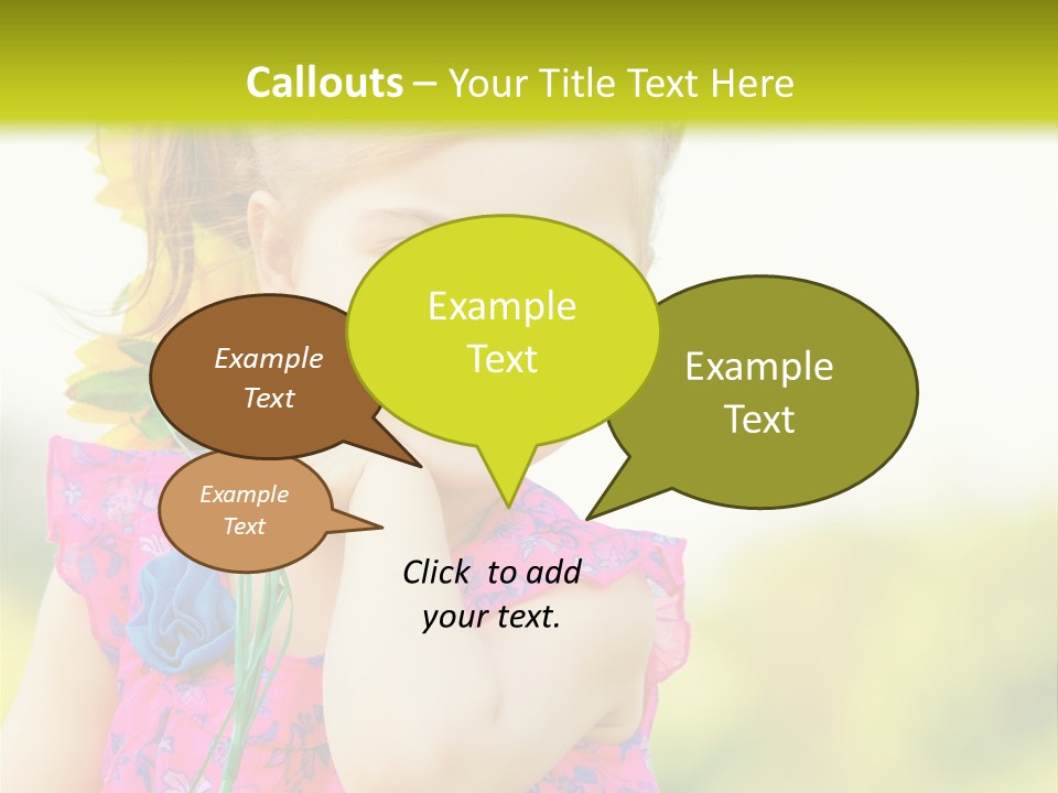 Outdoors Healthy Outdoor PowerPoint Template