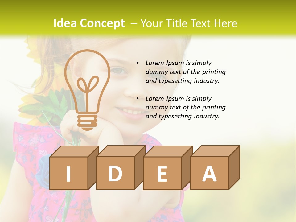 Outdoors Healthy Outdoor PowerPoint Template