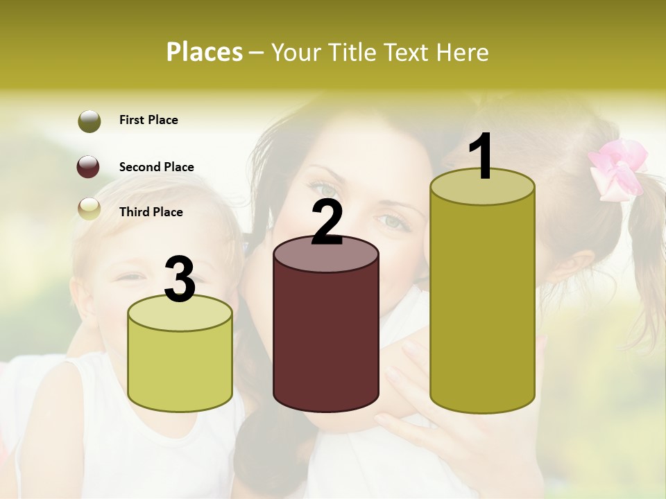 Beautiful Love Babies PowerPoint Template