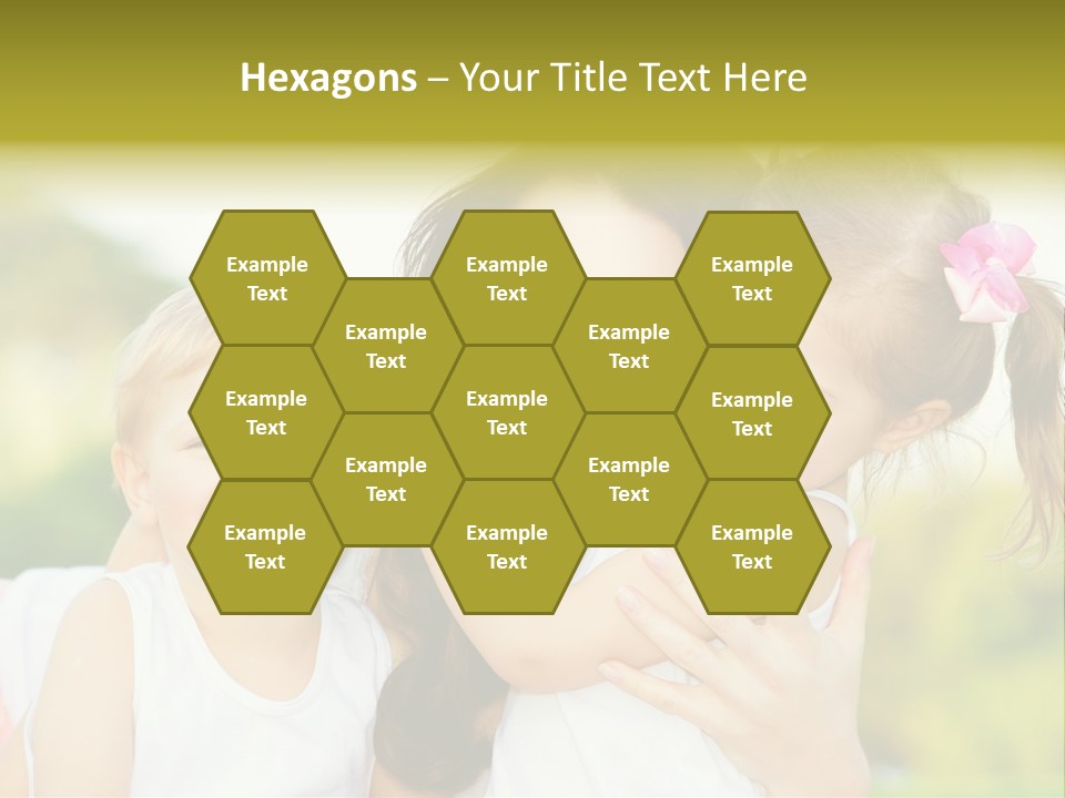 Beautiful Love Babies PowerPoint Template