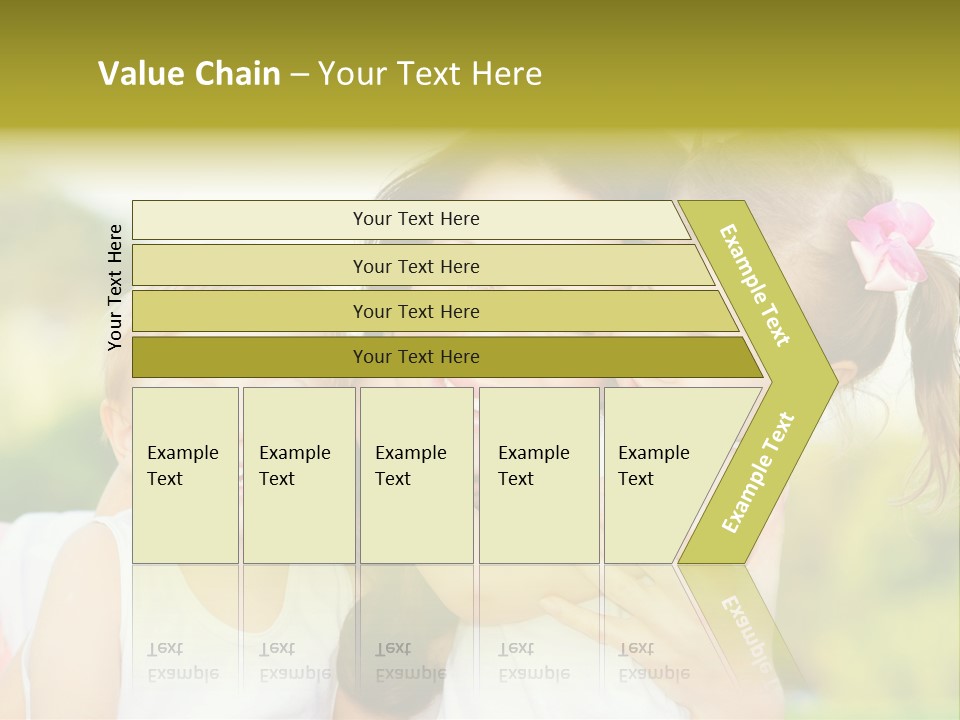 Beautiful Love Babies PowerPoint Template