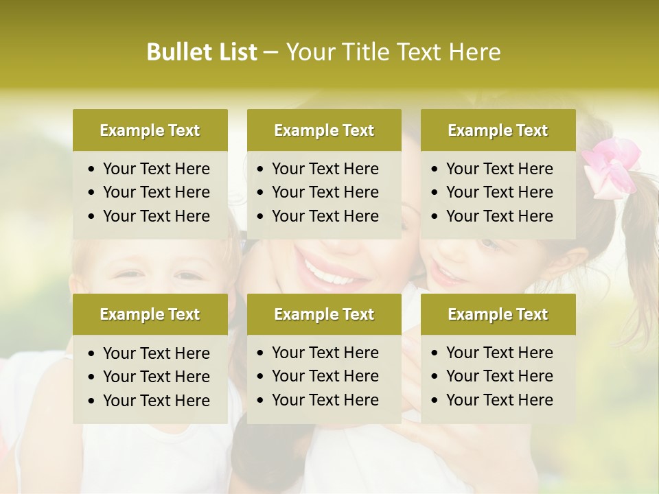 Beautiful Love Babies PowerPoint Template