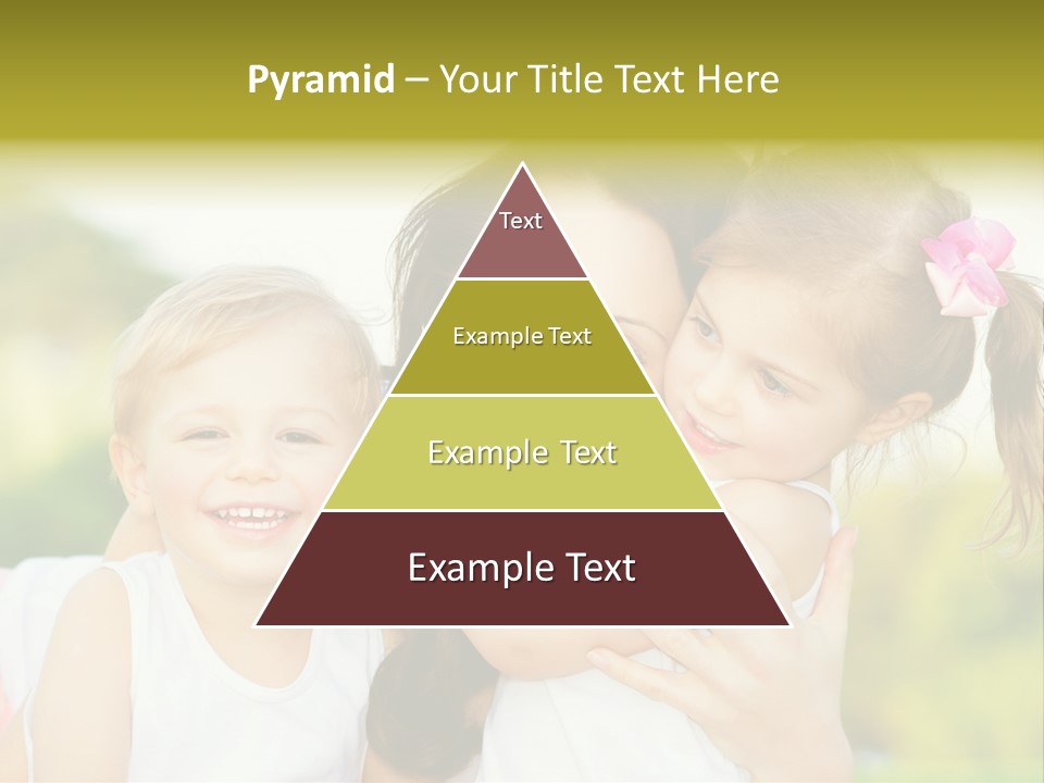 Beautiful Love Babies PowerPoint Template