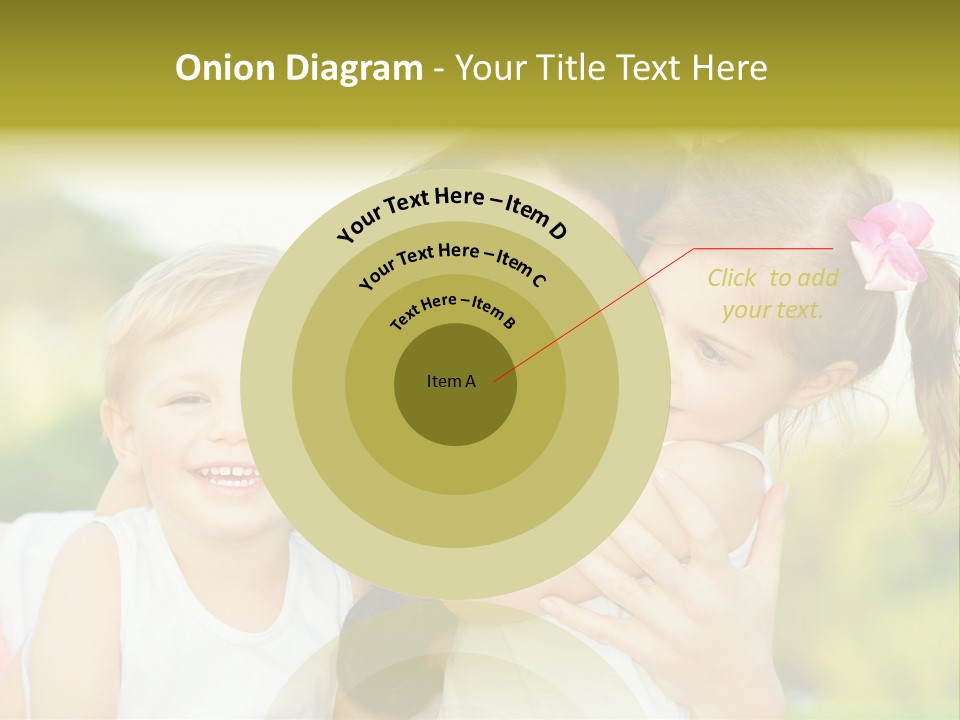 Beautiful Love Babies PowerPoint Template