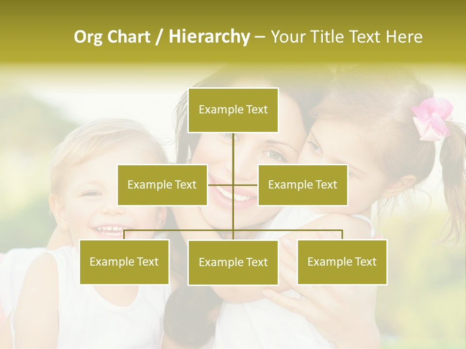 Beautiful Love Babies PowerPoint Template