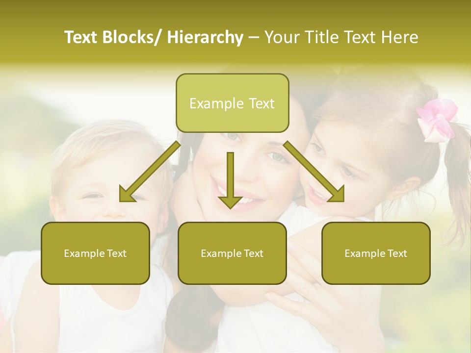 Beautiful Love Babies PowerPoint Template