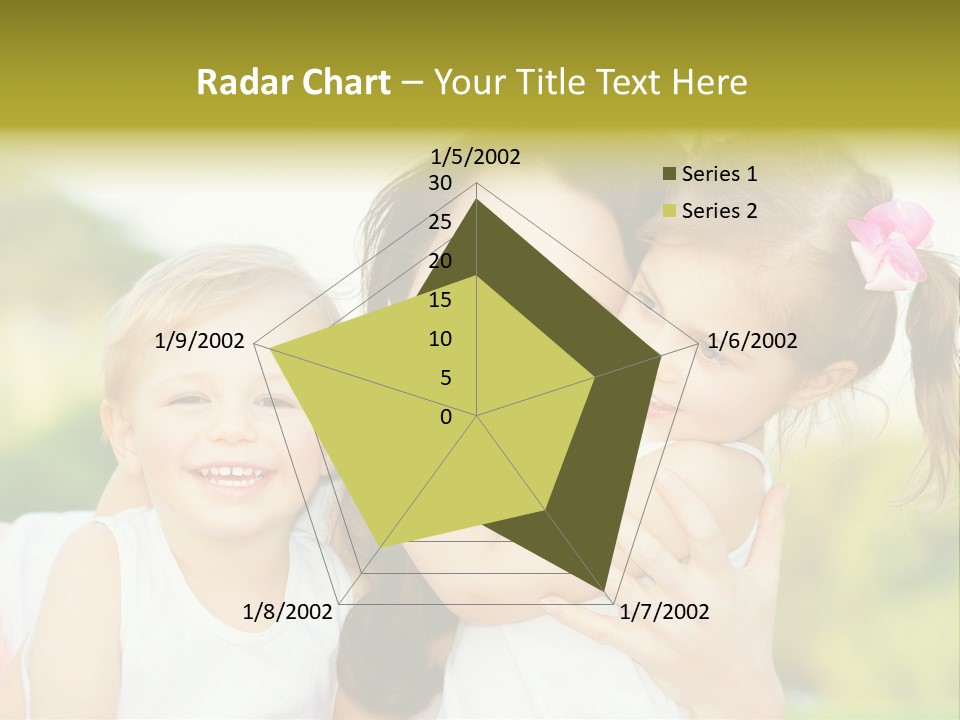 Beautiful Love Babies PowerPoint Template