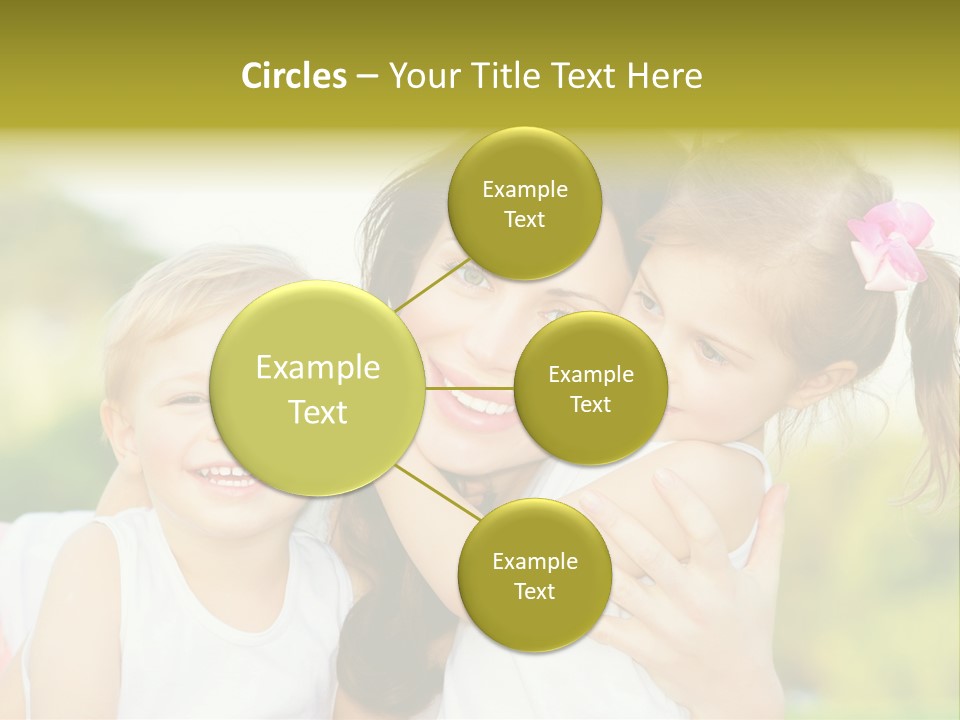 Beautiful Love Babies PowerPoint Template