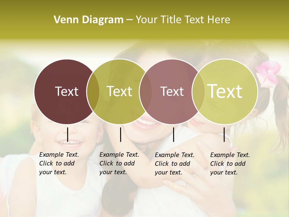 Beautiful Love Babies PowerPoint Template