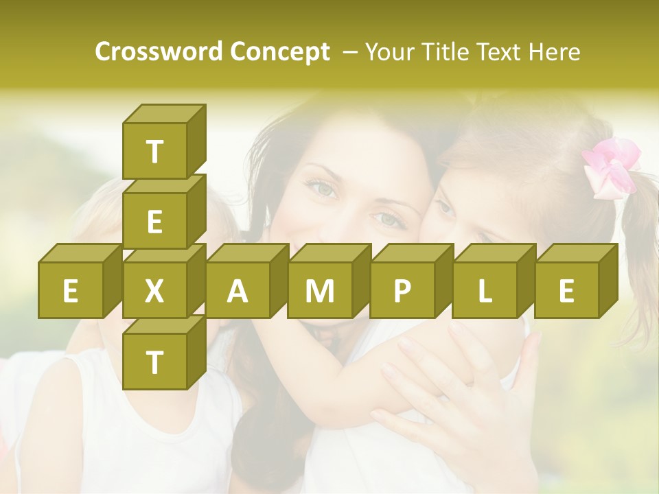 Beautiful Love Babies PowerPoint Template