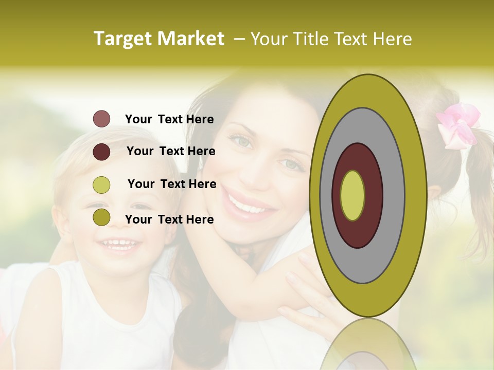 Beautiful Love Babies PowerPoint Template