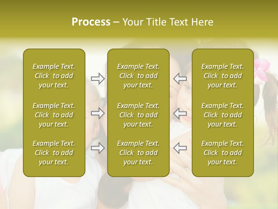 Beautiful Love Babies PowerPoint Template
