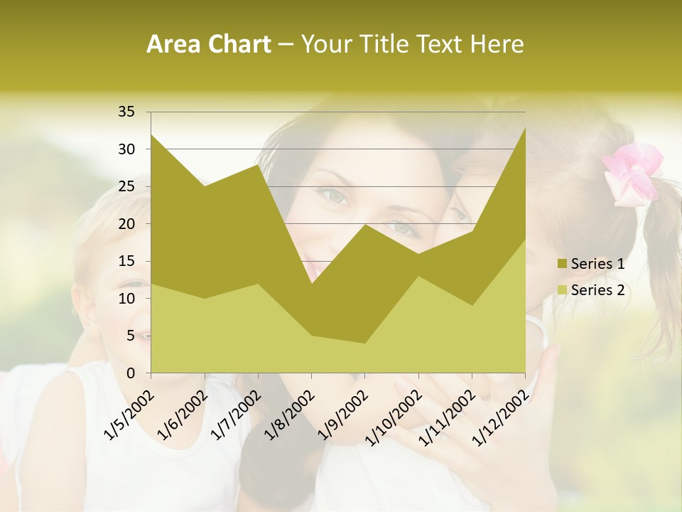 Beautiful Love Babies PowerPoint Template