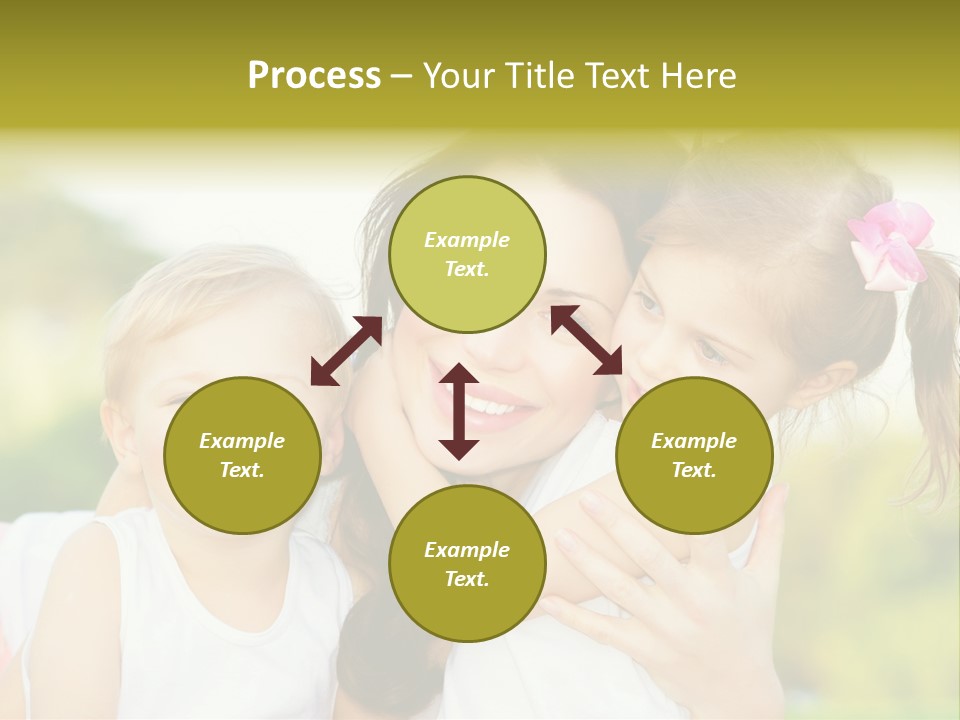 Beautiful Love Babies PowerPoint Template