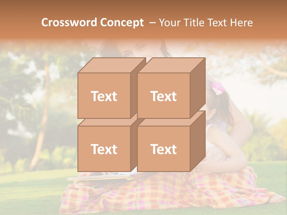 Children Smile Infant PowerPoint Template