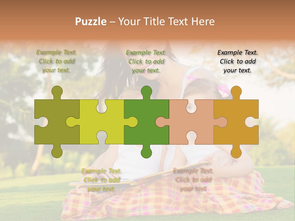 Children Smile Infant PowerPoint Template