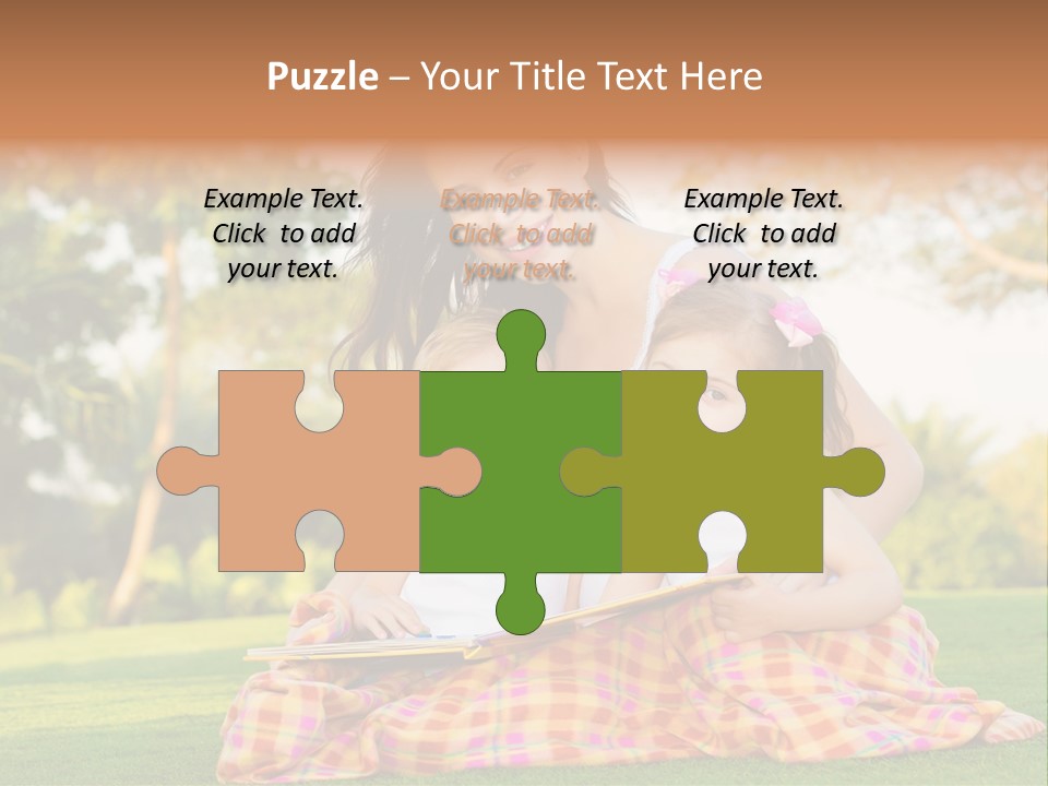 Children Smile Infant PowerPoint Template