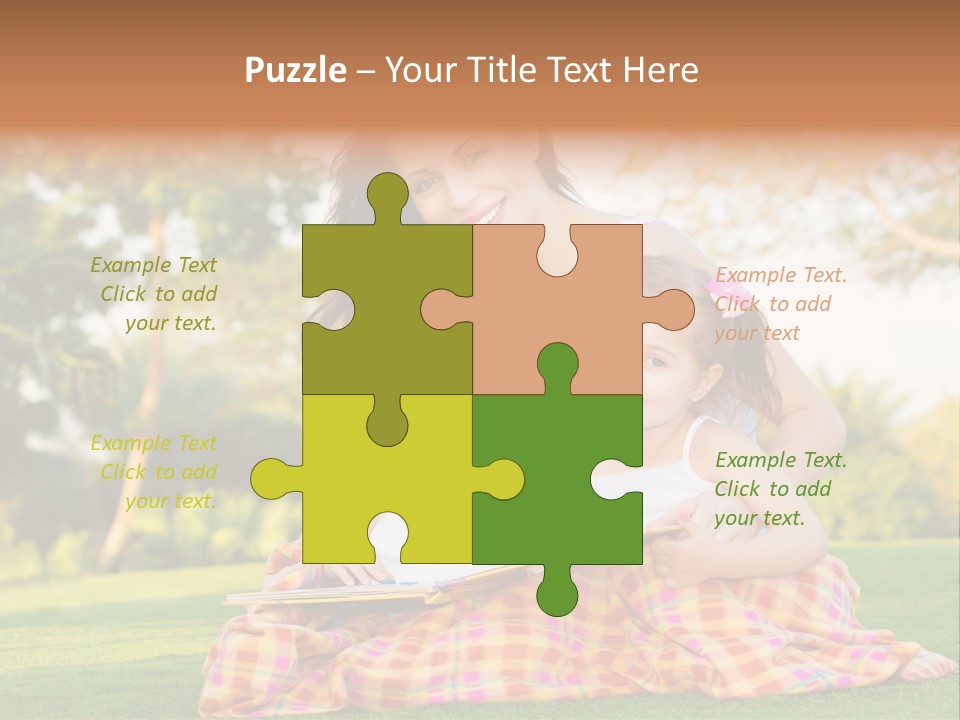 Children Smile Infant PowerPoint Template