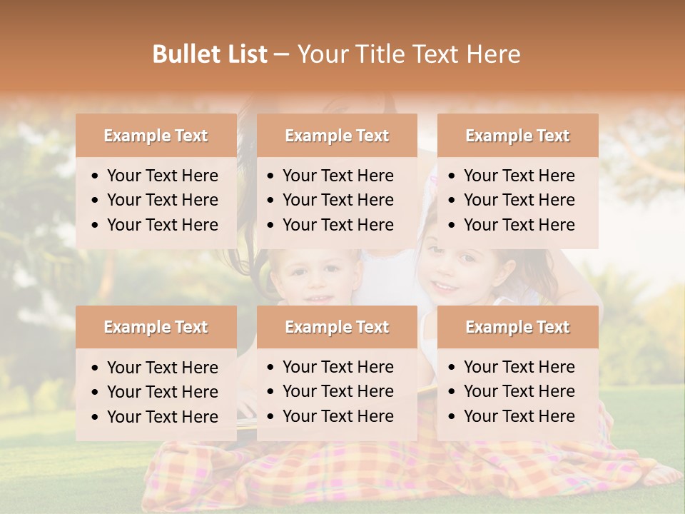 Children Smile Infant PowerPoint Template