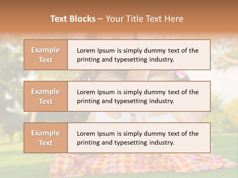 Children Smile Infant PowerPoint Template