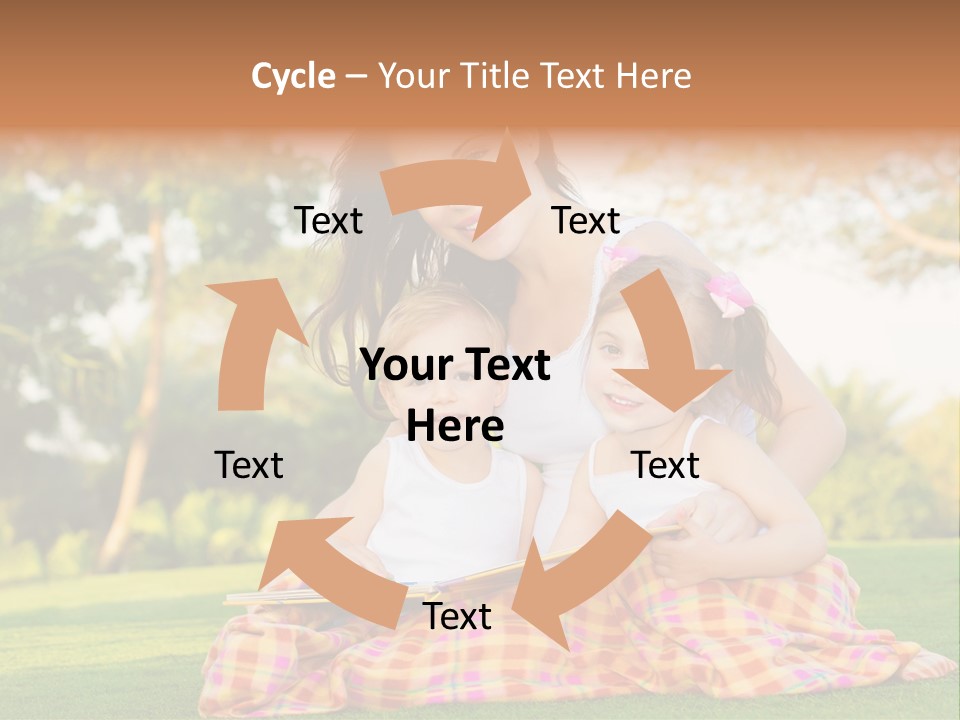 Children Smile Infant PowerPoint Template