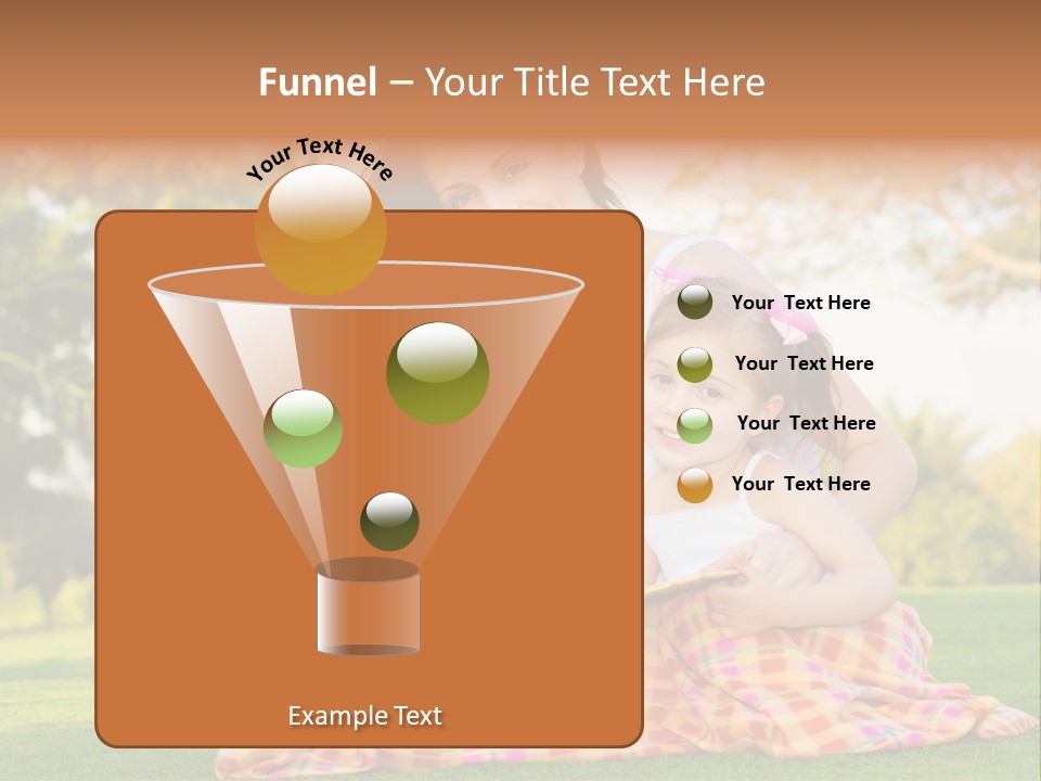 Children Smile Infant PowerPoint Template