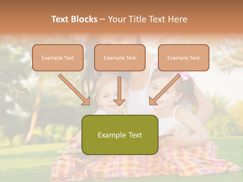 Children Smile Infant PowerPoint Template