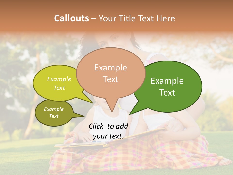 Children Smile Infant PowerPoint Template