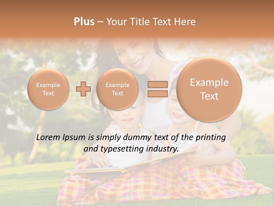 Children Smile Infant PowerPoint Template