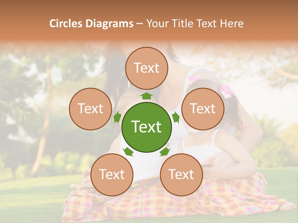 Children Smile Infant PowerPoint Template