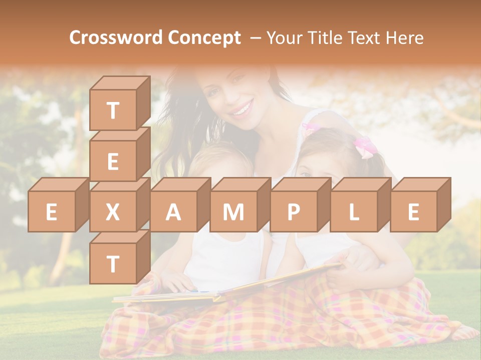 Children Smile Infant PowerPoint Template