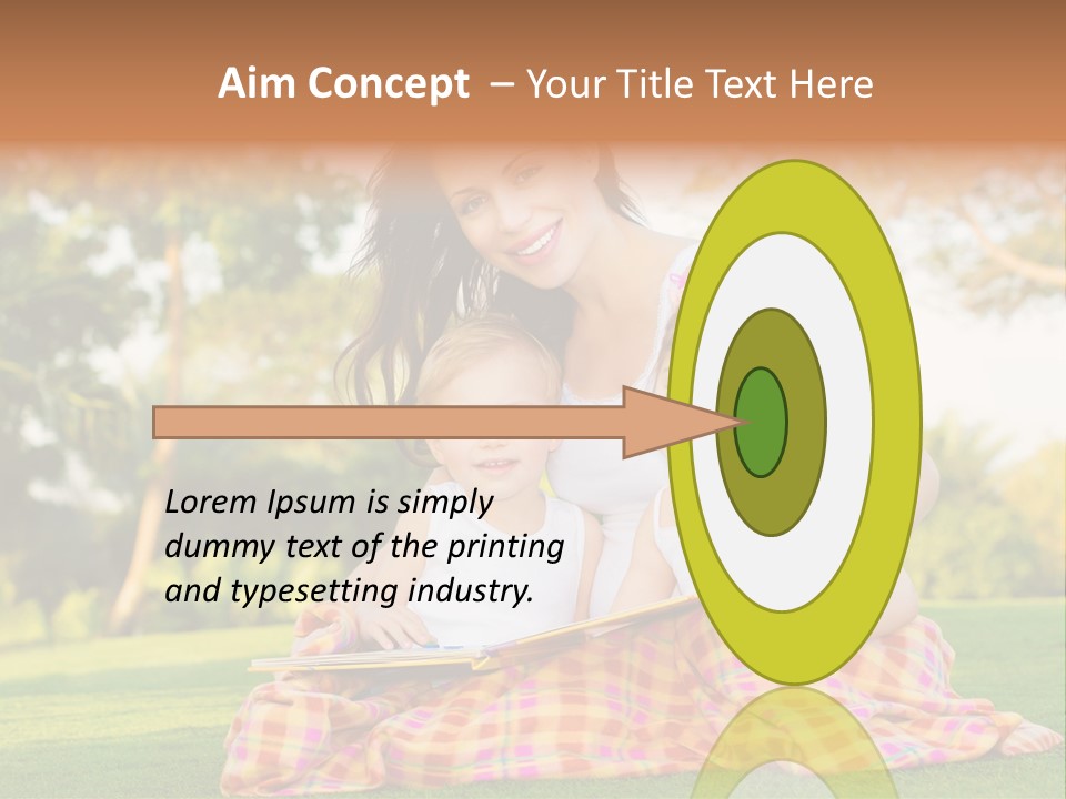 Children Smile Infant PowerPoint Template