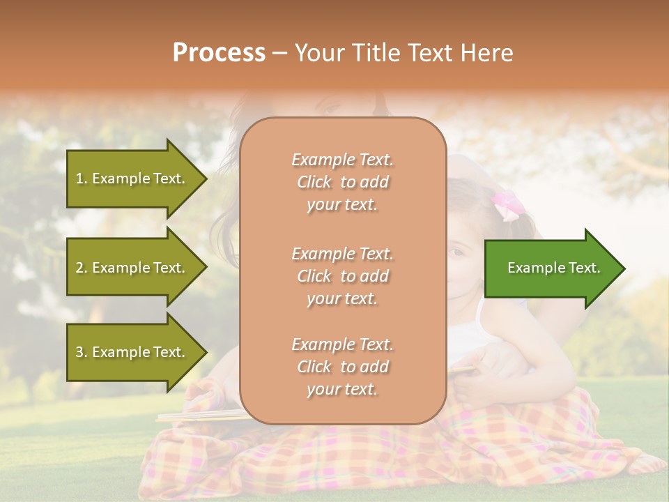 Children Smile Infant PowerPoint Template