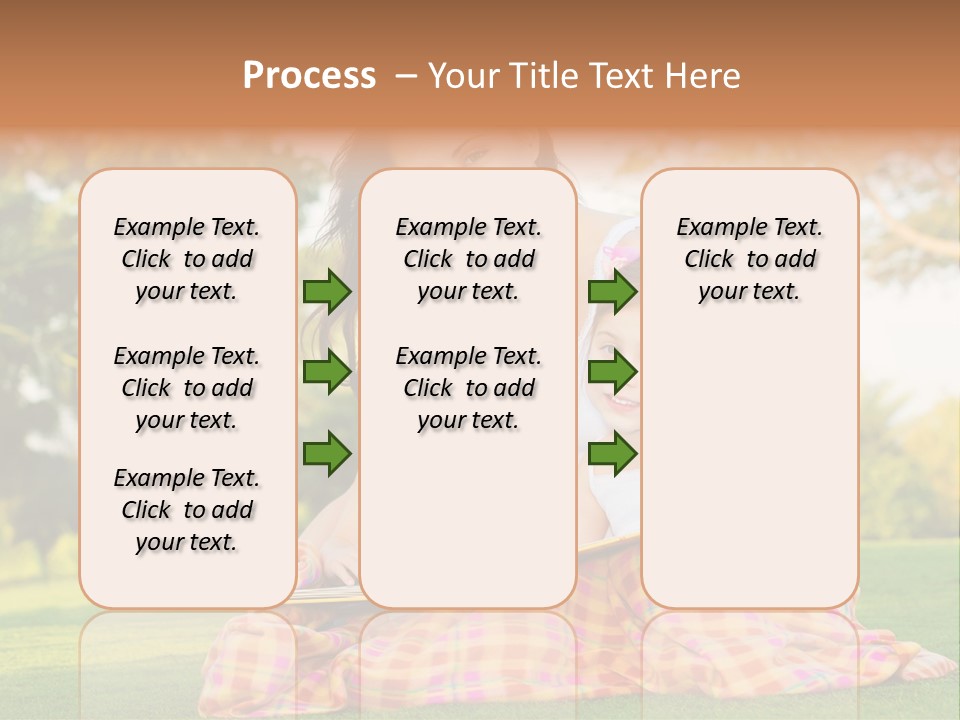 Children Smile Infant PowerPoint Template