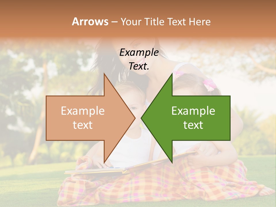 Children Smile Infant PowerPoint Template