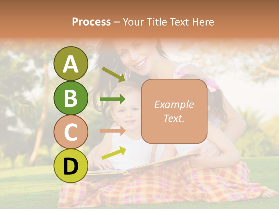 Children Smile Infant PowerPoint Template