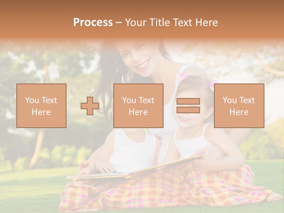 Children Smile Infant PowerPoint Template