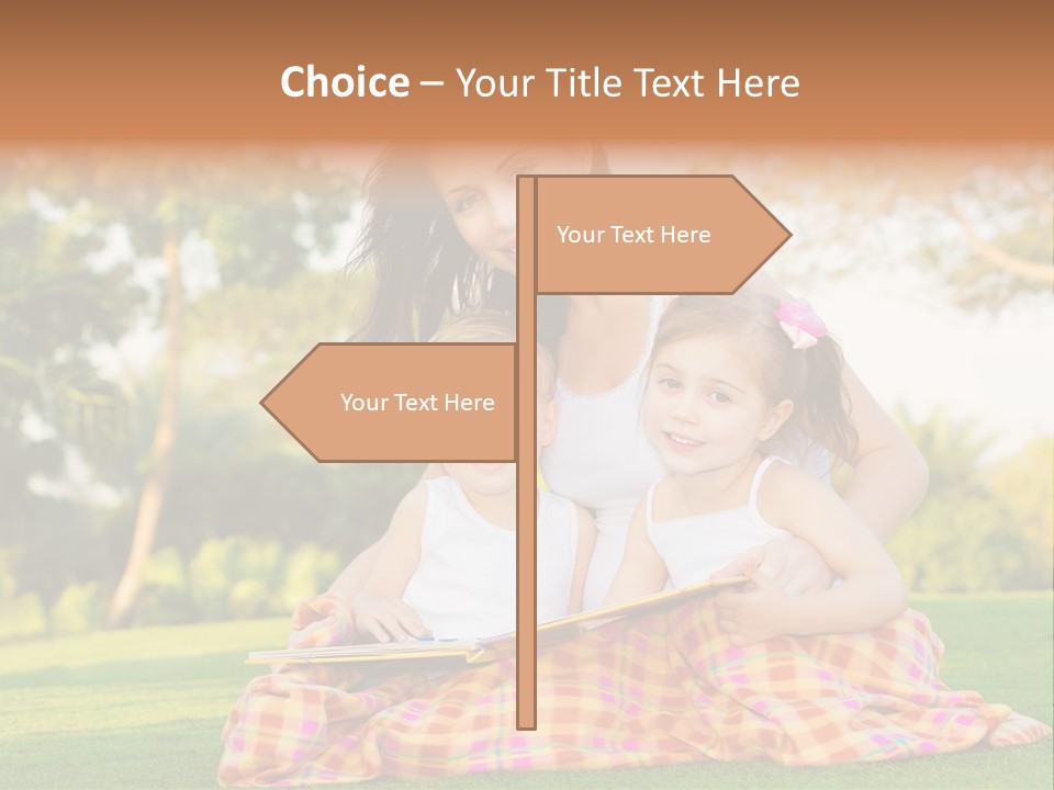 Children Smile Infant PowerPoint Template