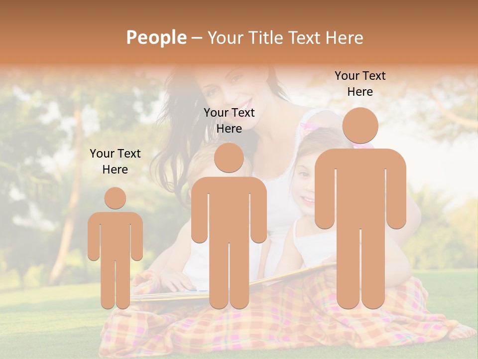 Children Smile Infant PowerPoint Template