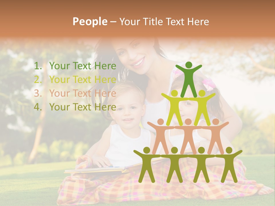 Children Smile Infant PowerPoint Template