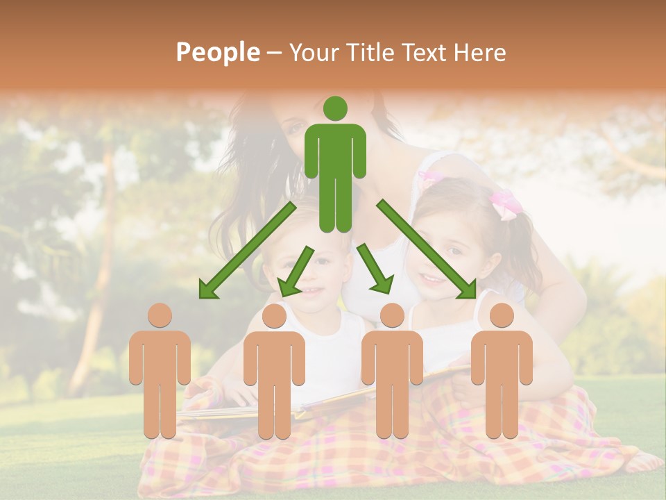 Children Smile Infant PowerPoint Template