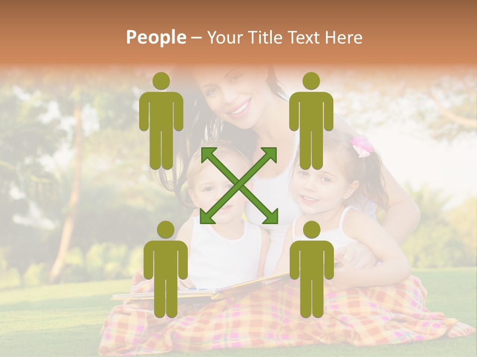 Children Smile Infant PowerPoint Template