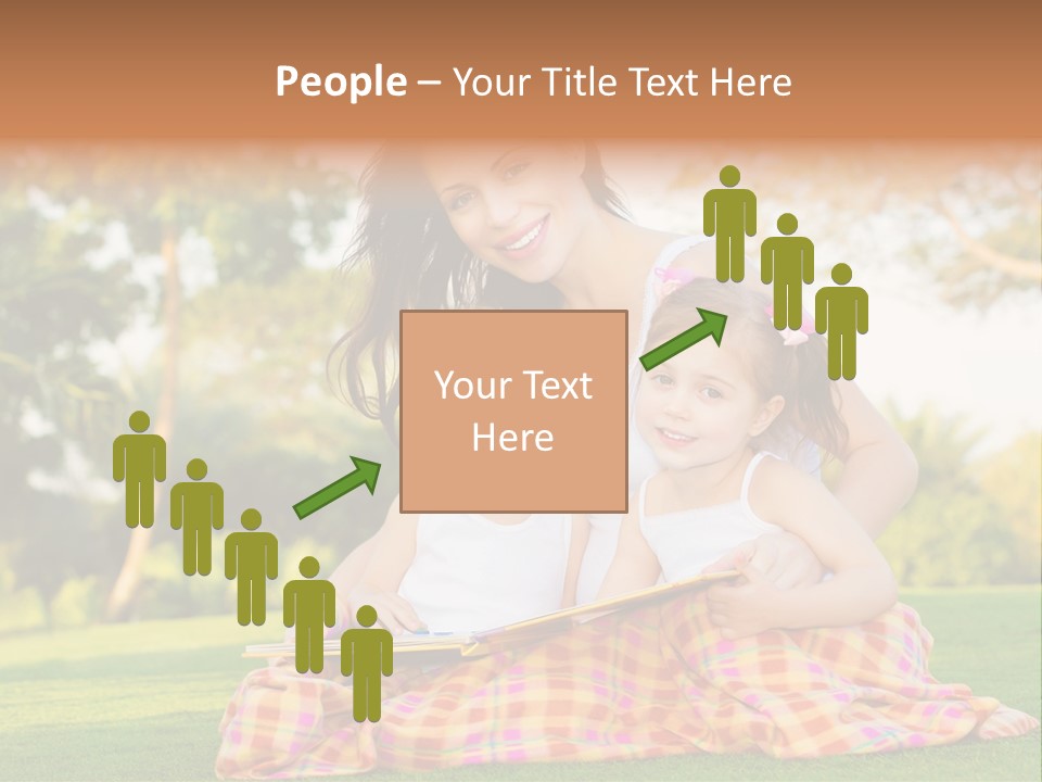 Children Smile Infant PowerPoint Template