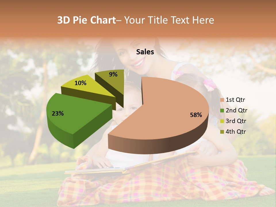Children Smile Infant PowerPoint Template