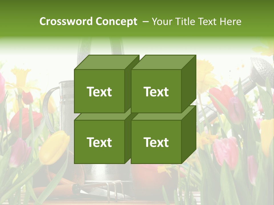 Blossom Green Nature PowerPoint Template
