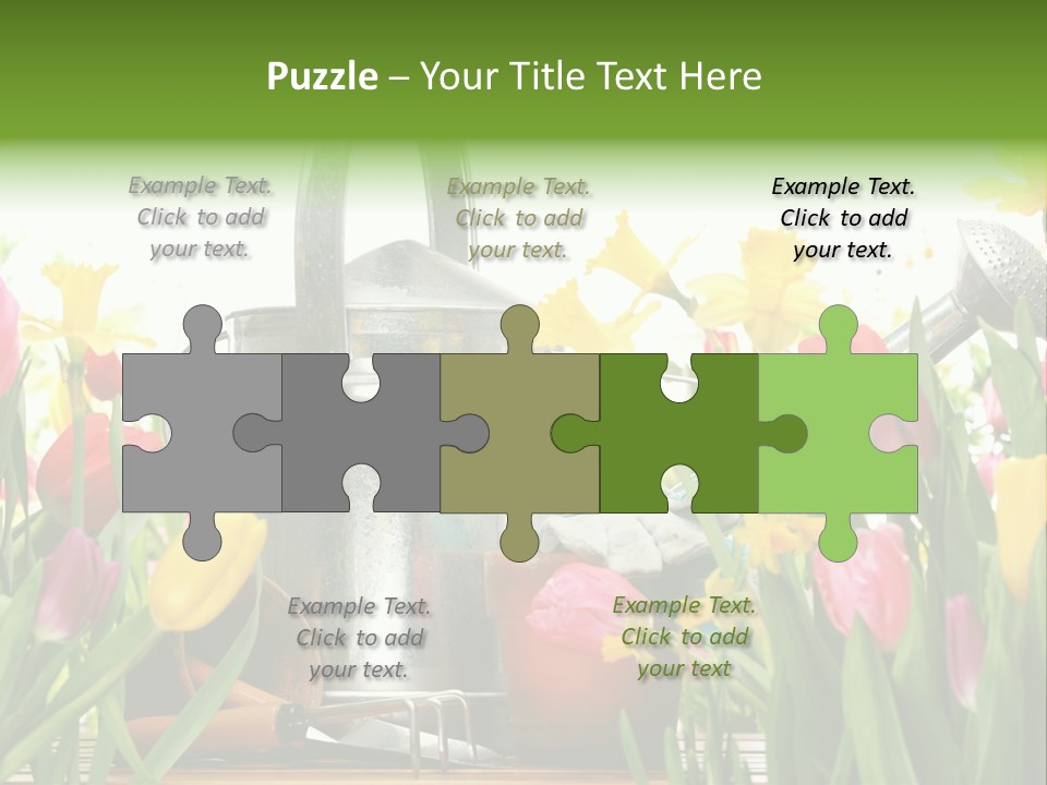 Blossom Green Nature PowerPoint Template